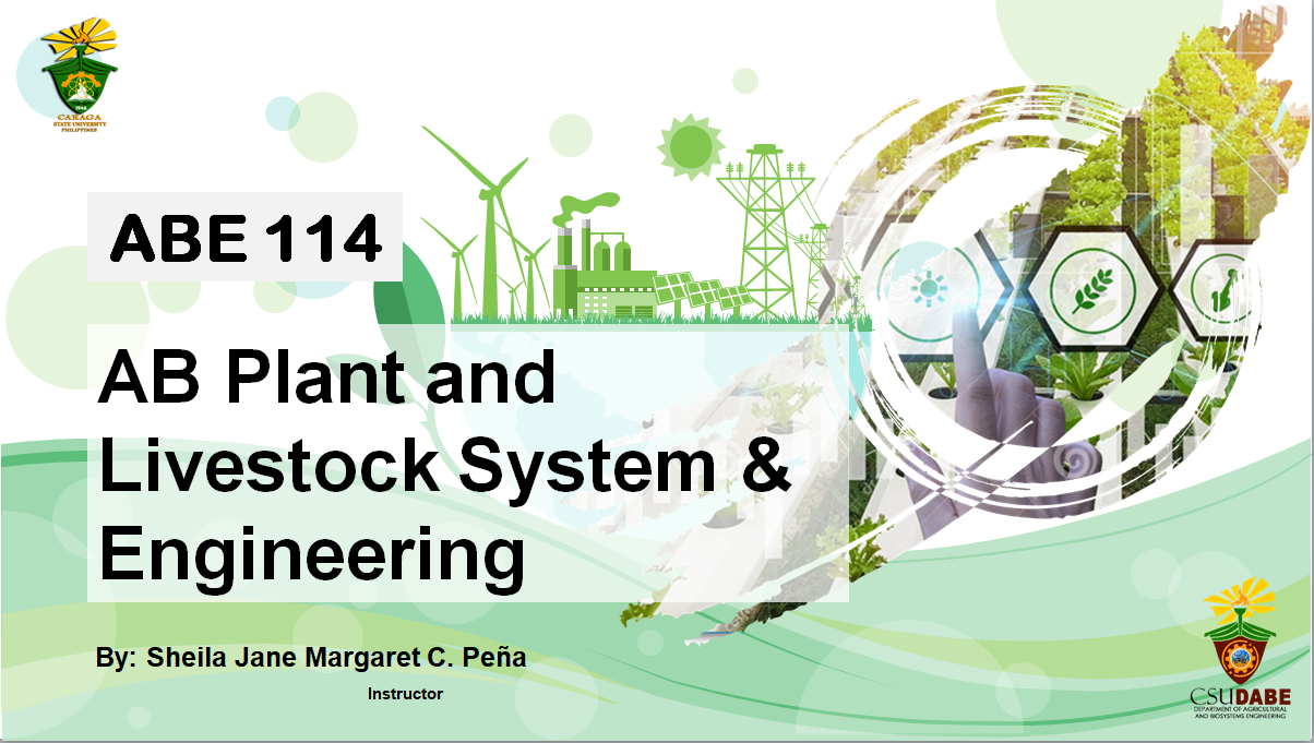 Summary of AB Plant and Livestock Systems and Engineering